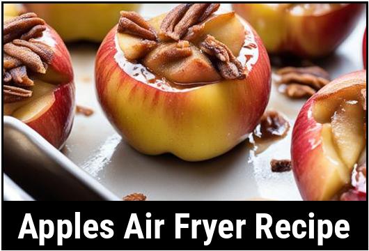apples air fryer recipe