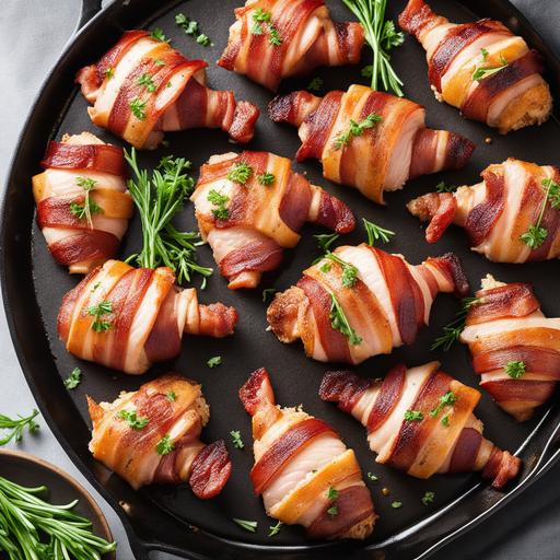 bacon wrapped chicken