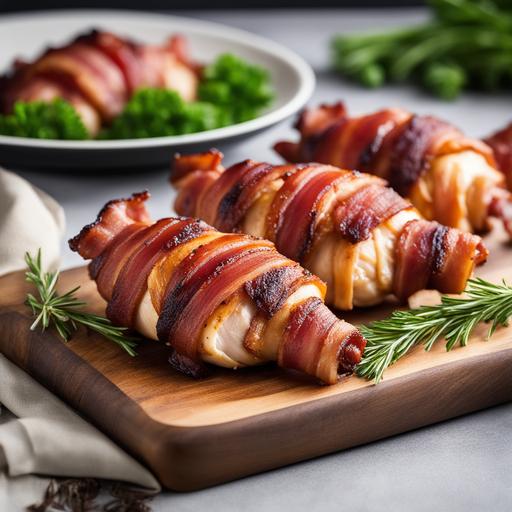 bacon wrapped chicken