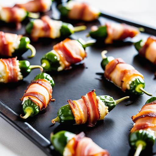 bacon wrapped jalapeno poppers