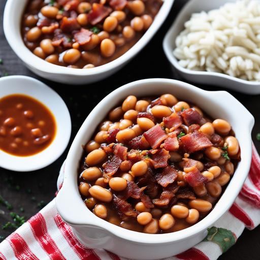 baked beans with bacon