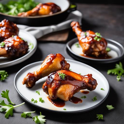 barbecue chicken drumsticks