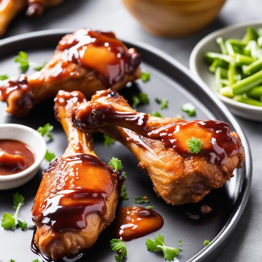 barbecue chicken drumsticks