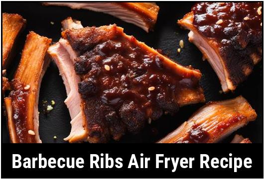barbecue ribs air fryer recipe