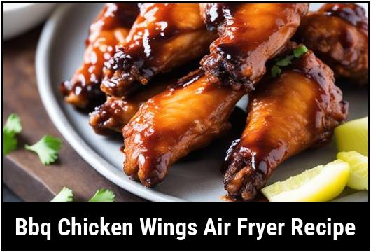 bbq chicken wings air fryer recipe