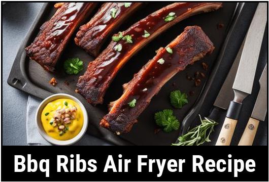 bbq ribs air fryer recipe