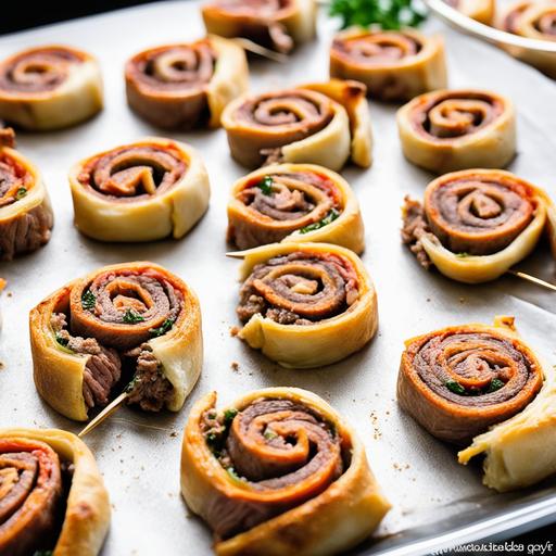 beef pinwheels