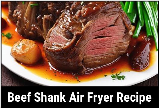beef shank air fryer recipe