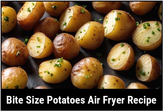 bite size potatoes air fryer recipe
