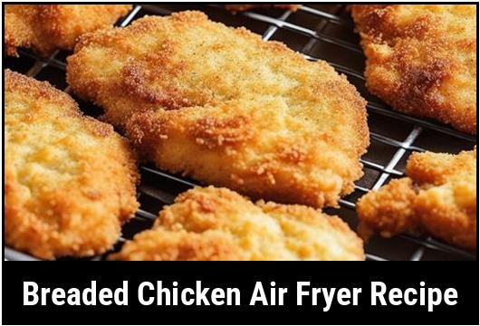 breaded chicken air fryer recipe