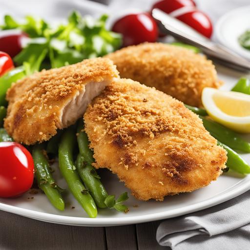 breaded chicken breast