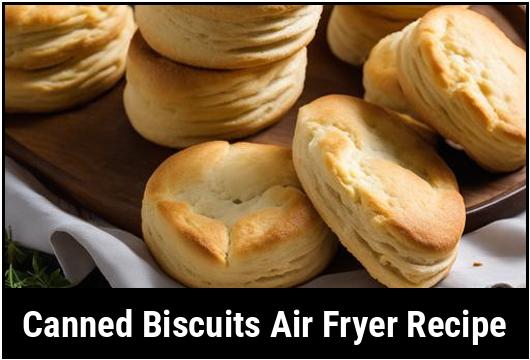 canned biscuits air fryer recipe