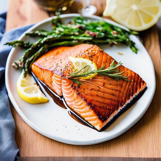 cedar plank salmon