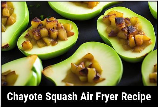 chayote squash air fryer recipe