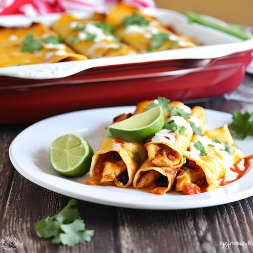 chicken enchiladas