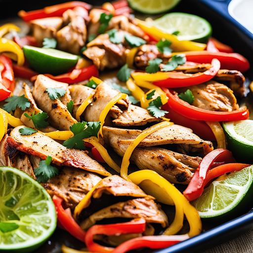 chicken fajitas