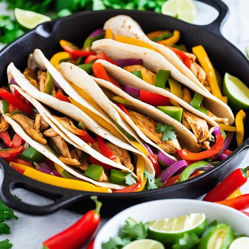 chicken fajitas