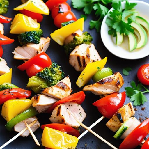 chicken kabobs