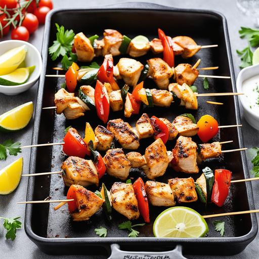 chicken skewers