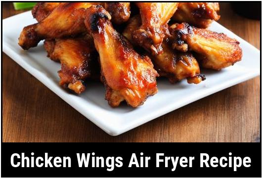 chicken wings air fryer recipe