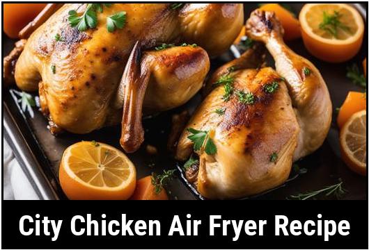 city chicken air fryer recipe
