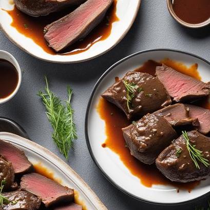 close up view of air fried beef liver