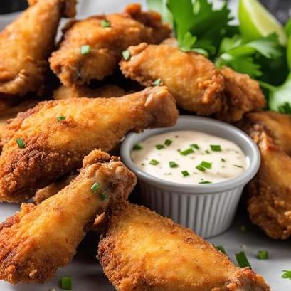 Breaded Chicken Wings Air Fryer Recipe: The Crispy Delight
