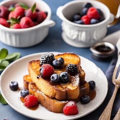 close up view of air fried french toast