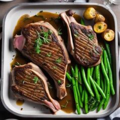 Lamb Leg Steaks: Deliciously Cooked To Perfection In Your Air Fryer