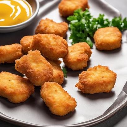 close up view of air fried tyson chicken nuggets