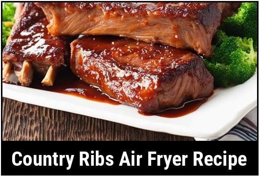 country ribs air fryer recipe