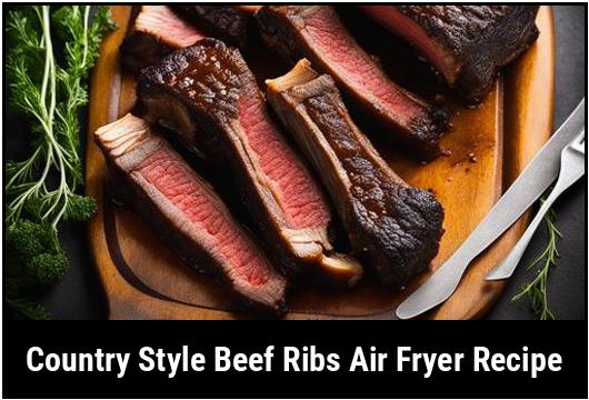 country style beef ribs air fryer recipe