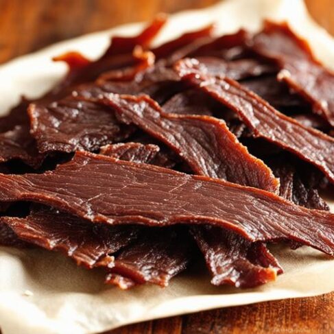 Deer Jerky: A Delicious And Healthy Snack Made In The Air Fryer