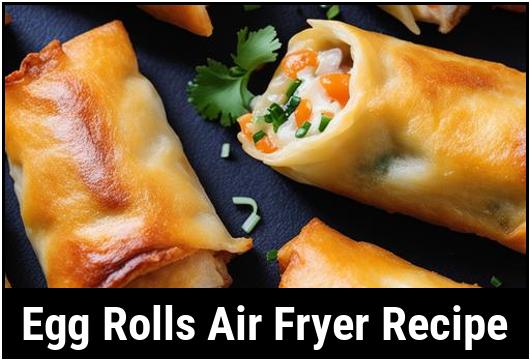 egg rolls air fryer recipe
