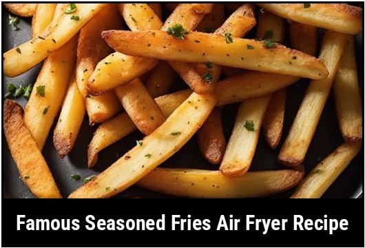 famous seasoned fries air fryer recipe