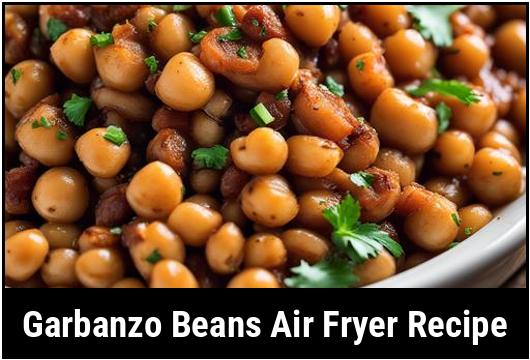 garbanzo beans air fryer recipe