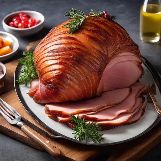 Glazed Ham Air Fryer Recipe: A Delectable Delight