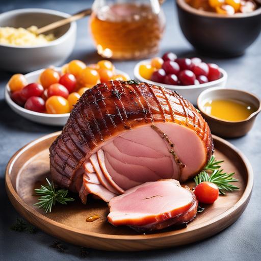 honey glazed ham