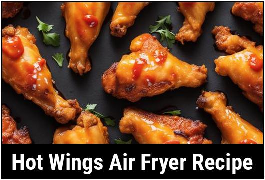 hot wings air fryer recipe