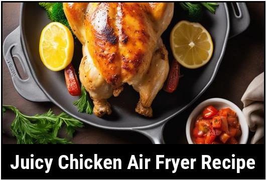 juicy chicken air fryer recipe