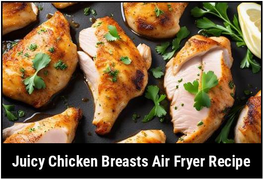 juicy chicken breasts air fryer recipe