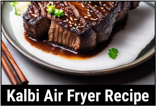 kalbi air fryer recipe