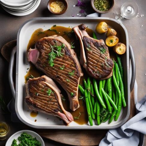 Lamb Leg Steaks: Deliciously Cooked To Perfection In Your Air Fryer