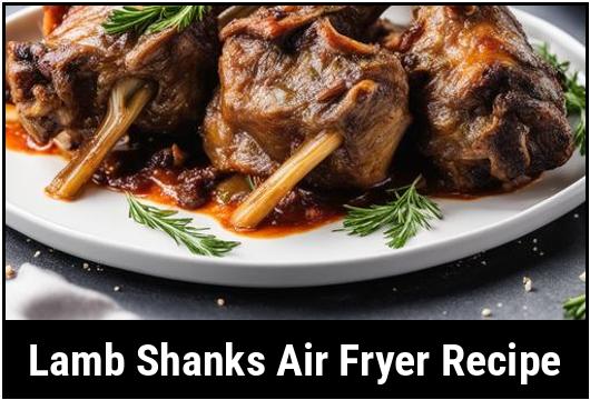 lamb shanks air fryer recipe