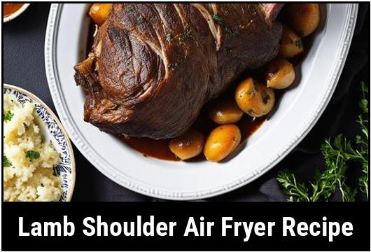 lamb shoulder air fryer recipe