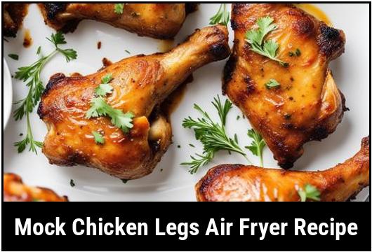 mock chicken legs air fryer recipe