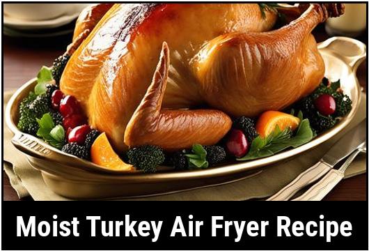 moist turkey air fryer recipe