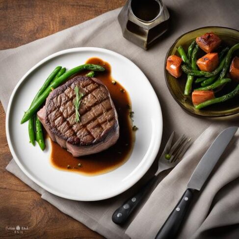 Omaha Steaks Filet Mignon Air Fryer Recipe A Culinary Delight   Omaha Steaks Filet Mignon 1 487x487 