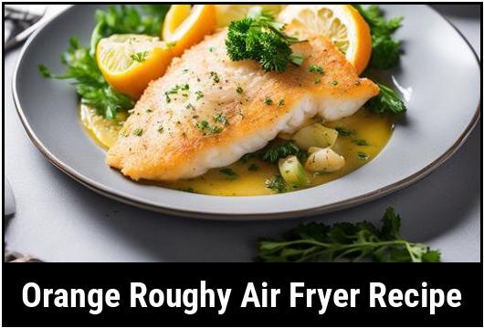 orange roughy air fryer recipe