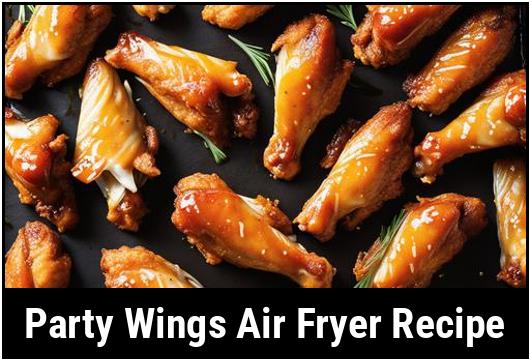 party wings air fryer recipe